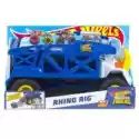 Mattel  Hot Wheels Monster Trucks Rhino Rig Transporter Nosorożec Hfb13