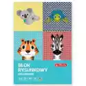 Herlitz Blok Rysunkowy A4 Kolor Cute Animals 20 Kartek 10 Szt.
