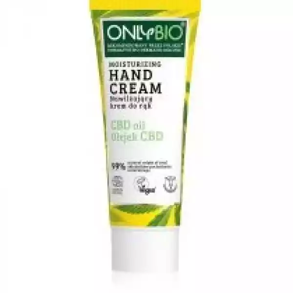 Onlybio Cbd Oil Hand Cream Moisturizing Nawilżający Krem Do Rąk 