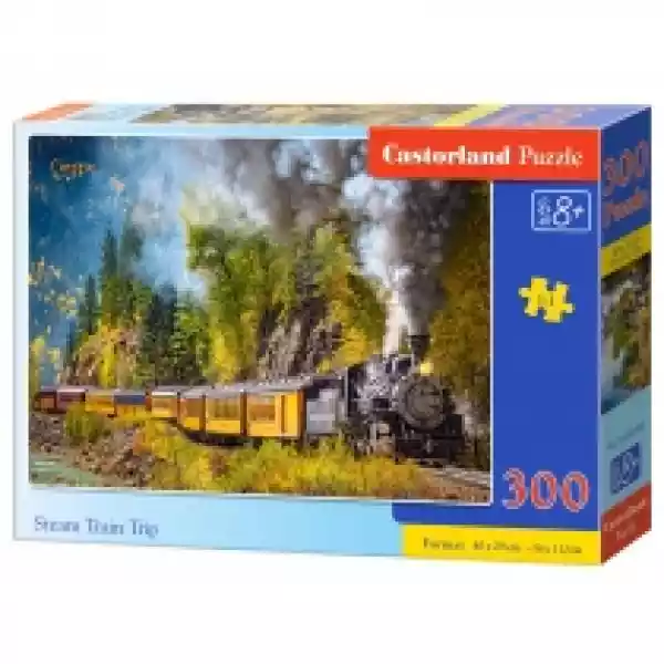  Puzzle 300 El. Wycieczka Pociągiem Parowym Castorland
