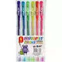 Titanum Długopisy Żelowe Fluo 6 Kolorów