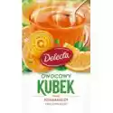 Delecta Delecta Owocowy Kubek Extra Gładki Smak Pomarańczowy 30 G
