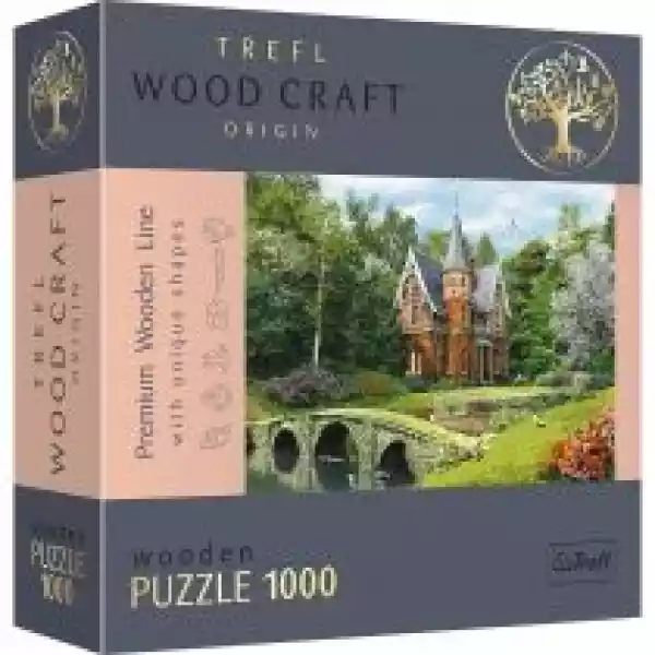  Puzzle Drewniane 1000 El. Wiktoriański Dom Trefl