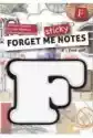 Forget Me Sticky. Notes Kart Samoprzylepne Litera F