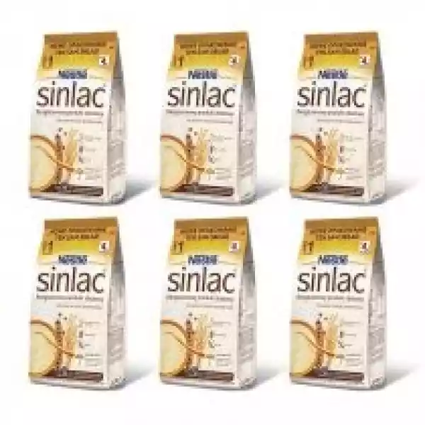 Nestle Sinlac Bezglutenowy Produkt Zbożowy Bez Laktozy Soi Dla N