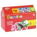 Apli Kids  Domino W Kartonowym Domku - Farma Apli Kids