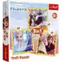 Trefl  Puzzle 3W1 Moc Anny I Elsy. Frozen Trefl