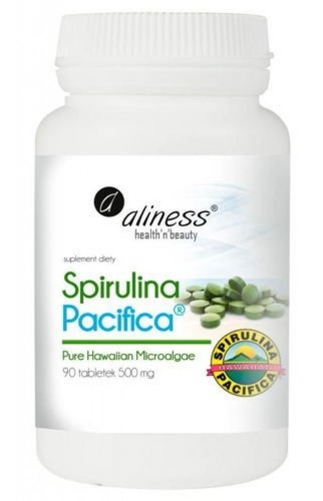 Aliness Spirulina Pacyfica 500Mg X 90 Tabletek