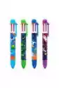 Kolorowe Baloniki Długopis Mechaniczny 6W1 Astronauci