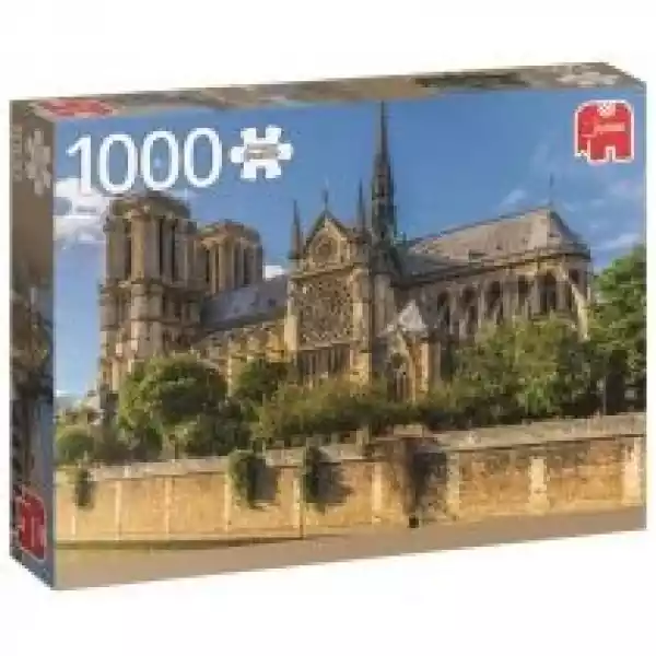  Puzzle 1000 El. Paryż, Katedra Notre Dame Jumbo