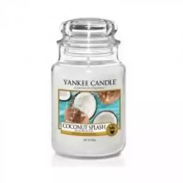 Yankee Candle Large Jar Duża Świeczka Zapachowa Coconut Splash 6