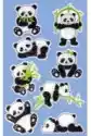 Zdesign Naklejki Błyszczące - Pandy