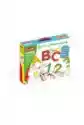 Quercetti Play Montessori - Przeplatanka Abc+123