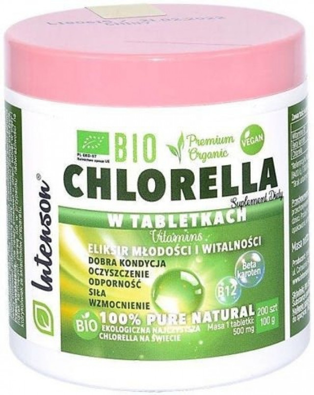 Bio Chlorella 100G/200 Tabletek