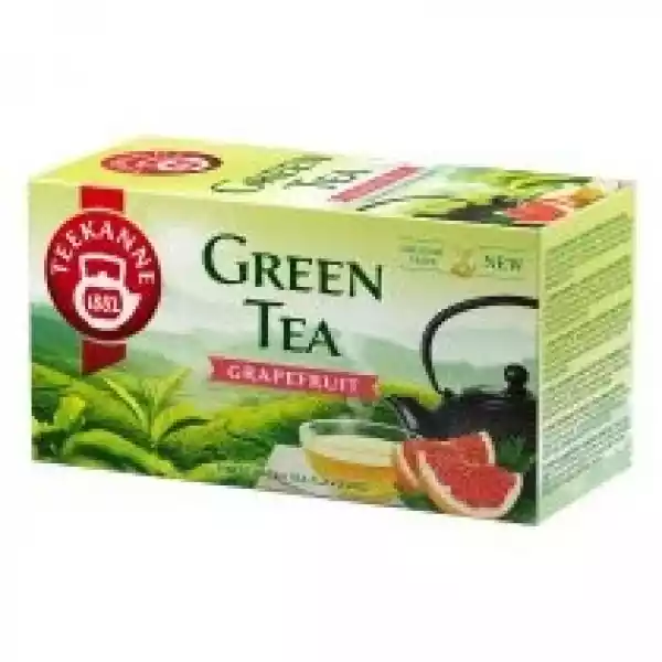 Teekanne Herbata Zielona Grejpfrutowa 20 X 1,75 G