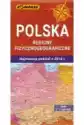 Mapa Polska Regiony Fizycznogeograficzne 1:1 000 000