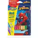 Patio Flamastry Dwustronne Colorino Kids Spiderman 10 Kolorów