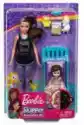Mattel Barbie Opiekunka Zestaw + Lalki Czas Na Sen Ghv88