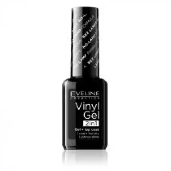 Eveline Cosmetics Lakier Winylowy 211 Vinyl Gel + Top Coat 2In1 