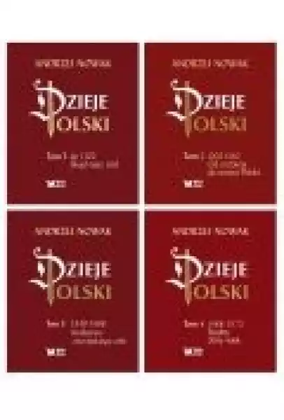 Pakiet Dzieje Polski. Tomy 1-4