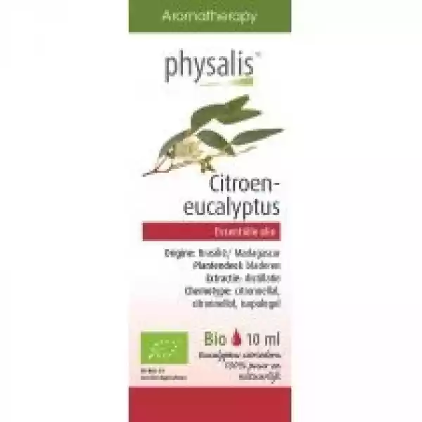 Physalis Olejek Eteryczny Eukaliptus Cytrynowy (Citroen Eucalypt