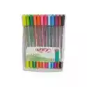 Rystor Rystor Długopis Żelowy Fluo-Brokatowy 12 Kolorów