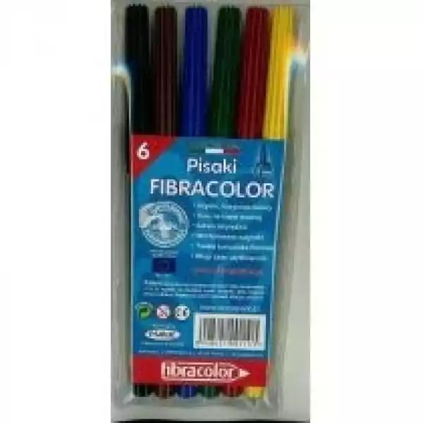 Fibracolor Pisaki W Etui 6 Kolorów