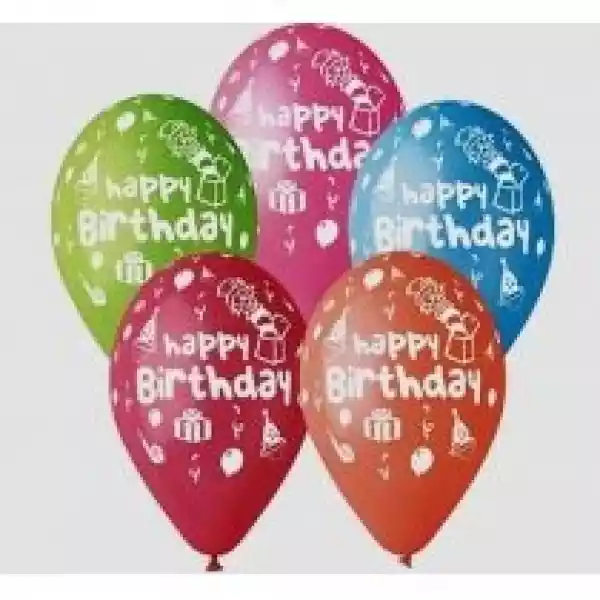 Godan Balony Premium Happy Birthday Party 