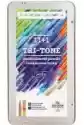 Koh I Noor Kredki Ołówkowe Trójkolorowe Tri-Tone Natur 11+1 Kolorów