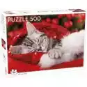  Puzzle 500 El. Animals. Christmas Kitten Tactic