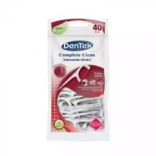 Dentek Complete Clean Wykałaczki Do Zębów Z Nitką Uniwersalne 40