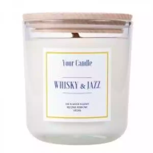 Your Candle Świeca Sojowa Whisky & Jazz 210 Ml
