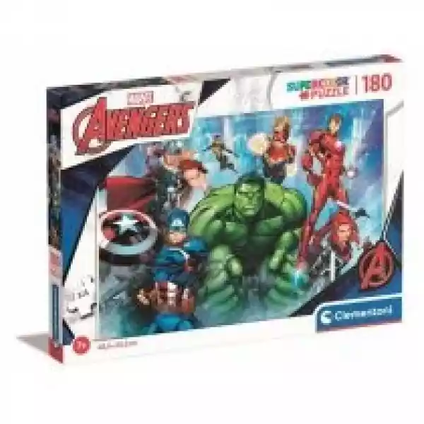  Puzzle 180 El. Supercolor. The Avengers Clementoni