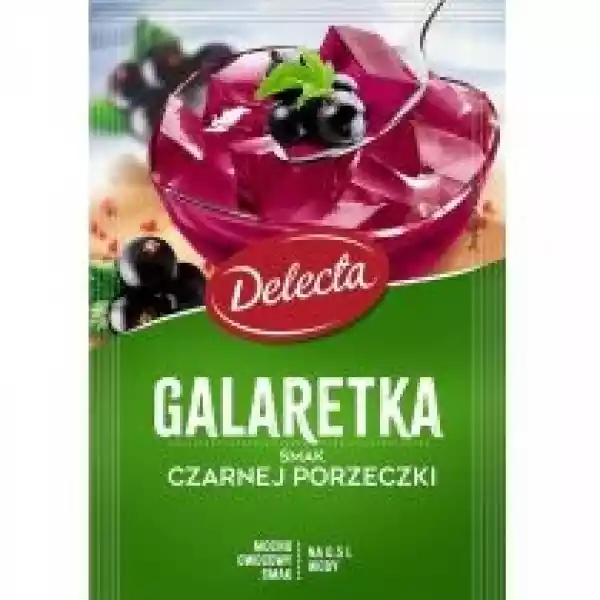 Delecta Galaretka Smak Czarnej Porzeczki 70 G