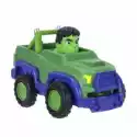 Jazwares  Spidey Little Vehicle Disc Dashers Hulk, Pojazd Jazwares