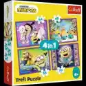 Trefl  Puzzle 4W1. W Świecie Minionków Trefl