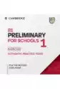 B1 Preliminary For Schools 1 For The Revised 2020 Exam. Audio Cd