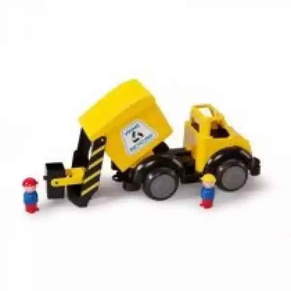  Śmieciarka 35 Cm Żółto-Czarna Viking Toys