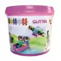 Clics Toys  Klocki Konstrukcyjne Clics Wiaderko 8 W 1 Glitter - Cb180 
