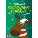 Wydawnictwo Zielona Sowa  Zimowe Kolorowanki I Zabawy Z Reniferem 