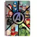 Kids Euroswan  Notatnik A5 Z Metalizowaną Okładką Avengers 