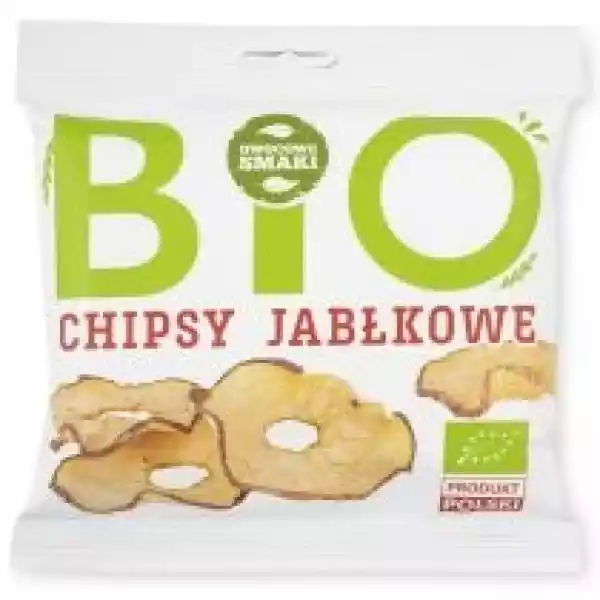 Owocowe Smaki Chipsy Jabłkowe 20 G Bio
