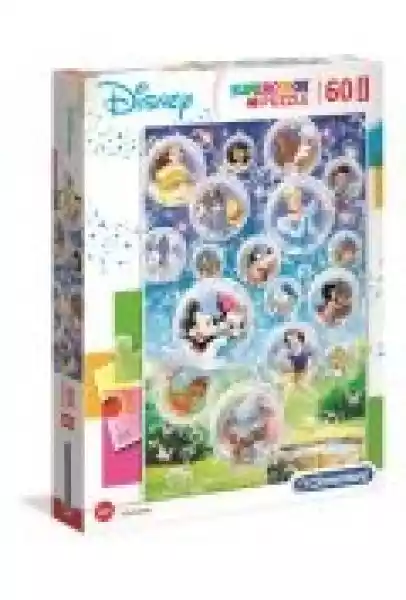 Puzzle Maxi 60 El. Supercolor. Disney Classic
