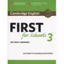  Cambridge English First For Schools 3 Sb No Answers 