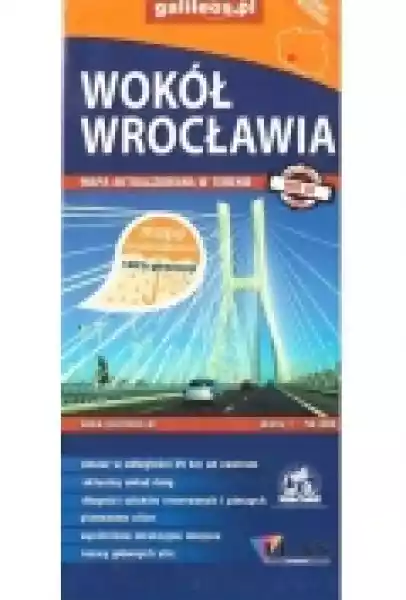 Mapa Wodoodporna - Wokół Wrocławia 1:50 000