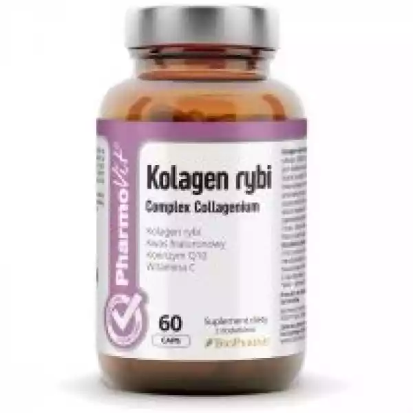 Pharmovit Clean Label Kolagen Rybi Complex Collagenium Vcaps