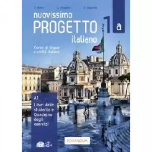  Nuovissimo Progetto Italiano 1A. Podręcznik + Cd. Poziom A1-A2 