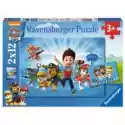 Ravensburger  Puzzle 2 X 12 El. Ryder I Psi Patrol Ravensburger