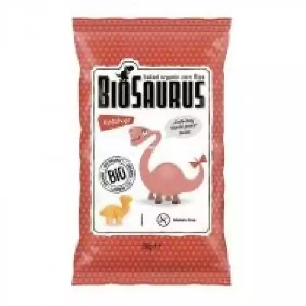 Biosaurus Chrupki Kukurydziane Dinozaury O Smaku Ketchupowym Bez