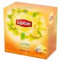 Lipton Lipton Herbata Czarna Aromatyzowana Cytryna 20 X 1,7 G